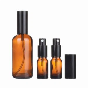 Efir moylari uchun quyuq shisha idishlar