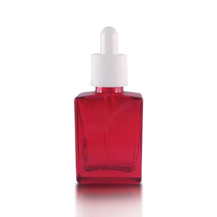 Square Glass Dropper Bottles